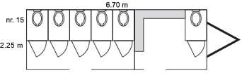 Toiletwagen nr 15