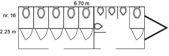 Toiletwagen nr 16